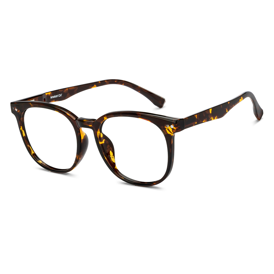 Lenskart Air Tortoise Full Rim Round right side