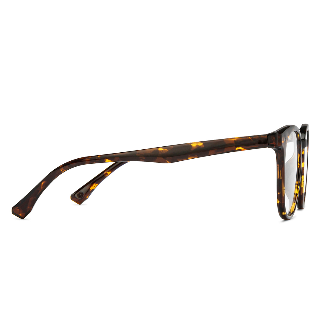 Lenskart Air Tortoise Full Rim Round left side