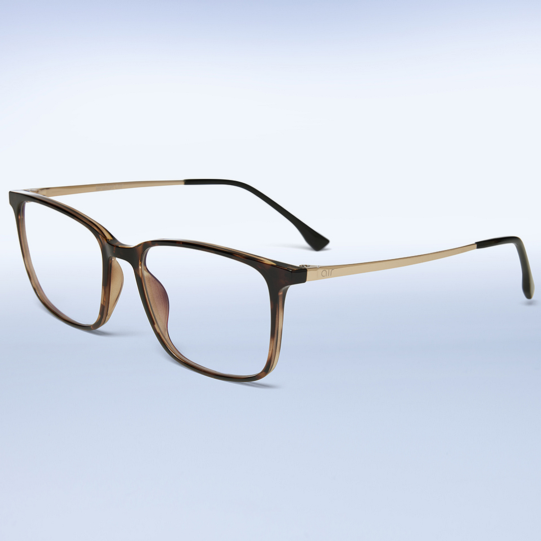 Lenskart Air Tortoise Full Rim Square left side