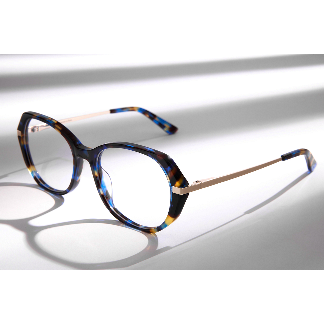 Le Petit Lunetier Tortoise Full Rim Cat Eye right side