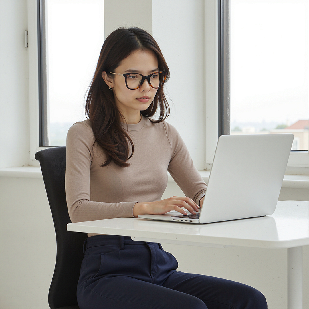 Lenskart Tortoise Full Rim Cat Eye right side