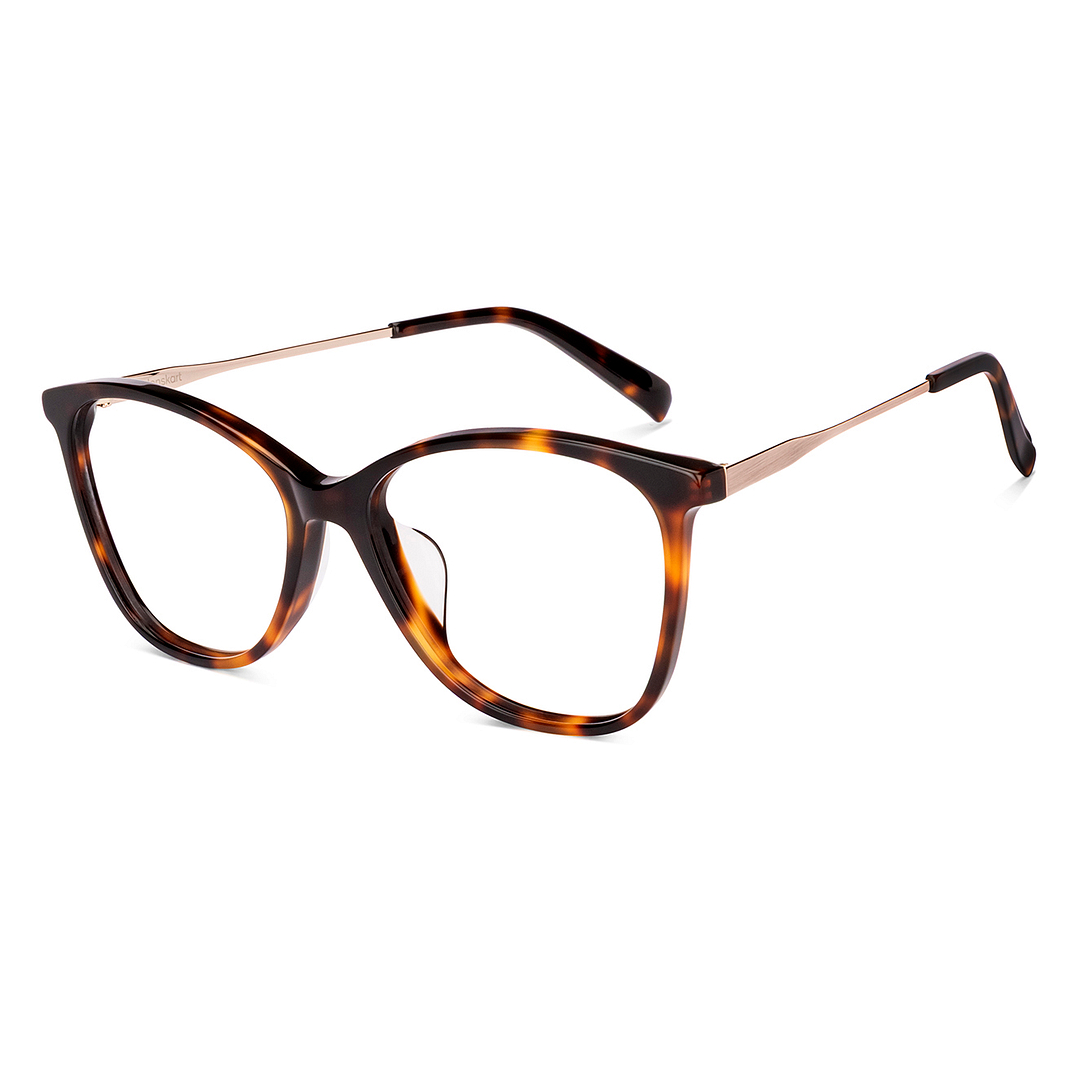 Lenskart Tortoise Full Rim Cat Eye left side