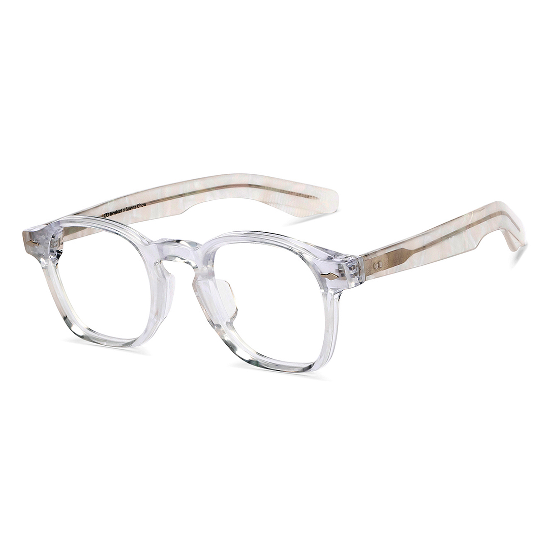 Lenskart Tortoise Transparent Full Rim Cat Eye right side