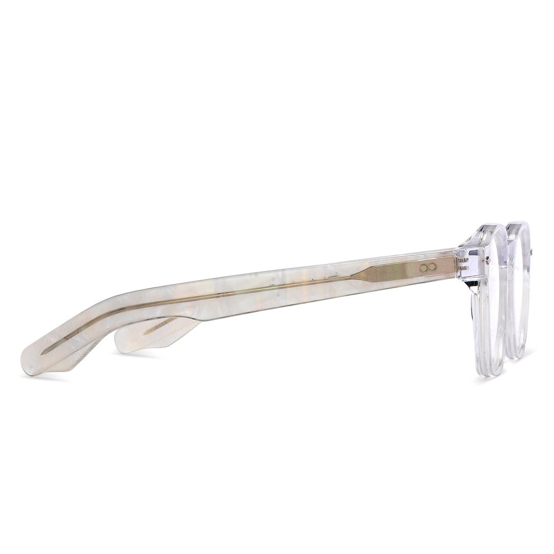 Lenskart Tortoise Transparent Full Rim Cat Eye left side