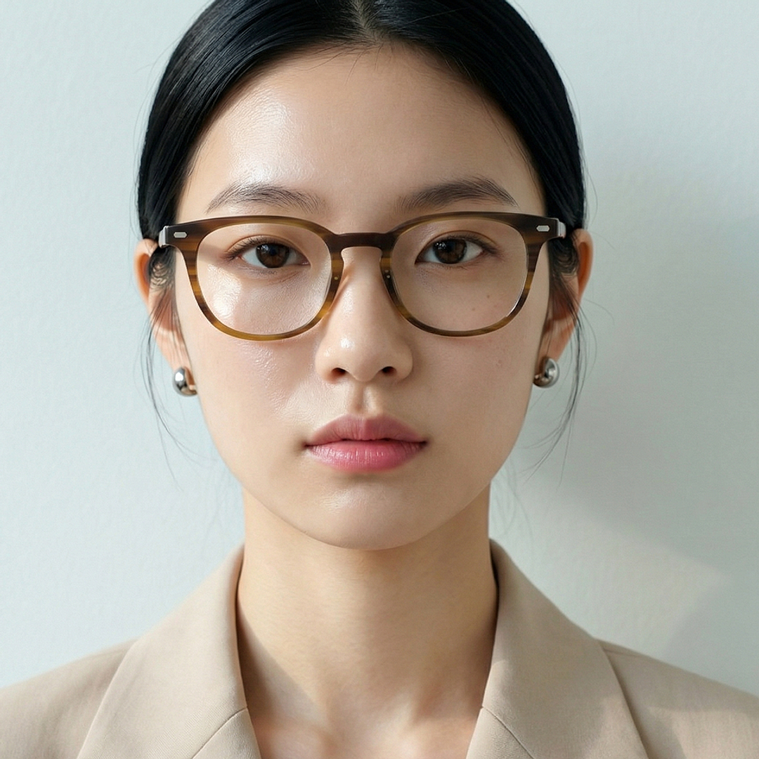 Lenskart Tortoise Full Rim Round left side