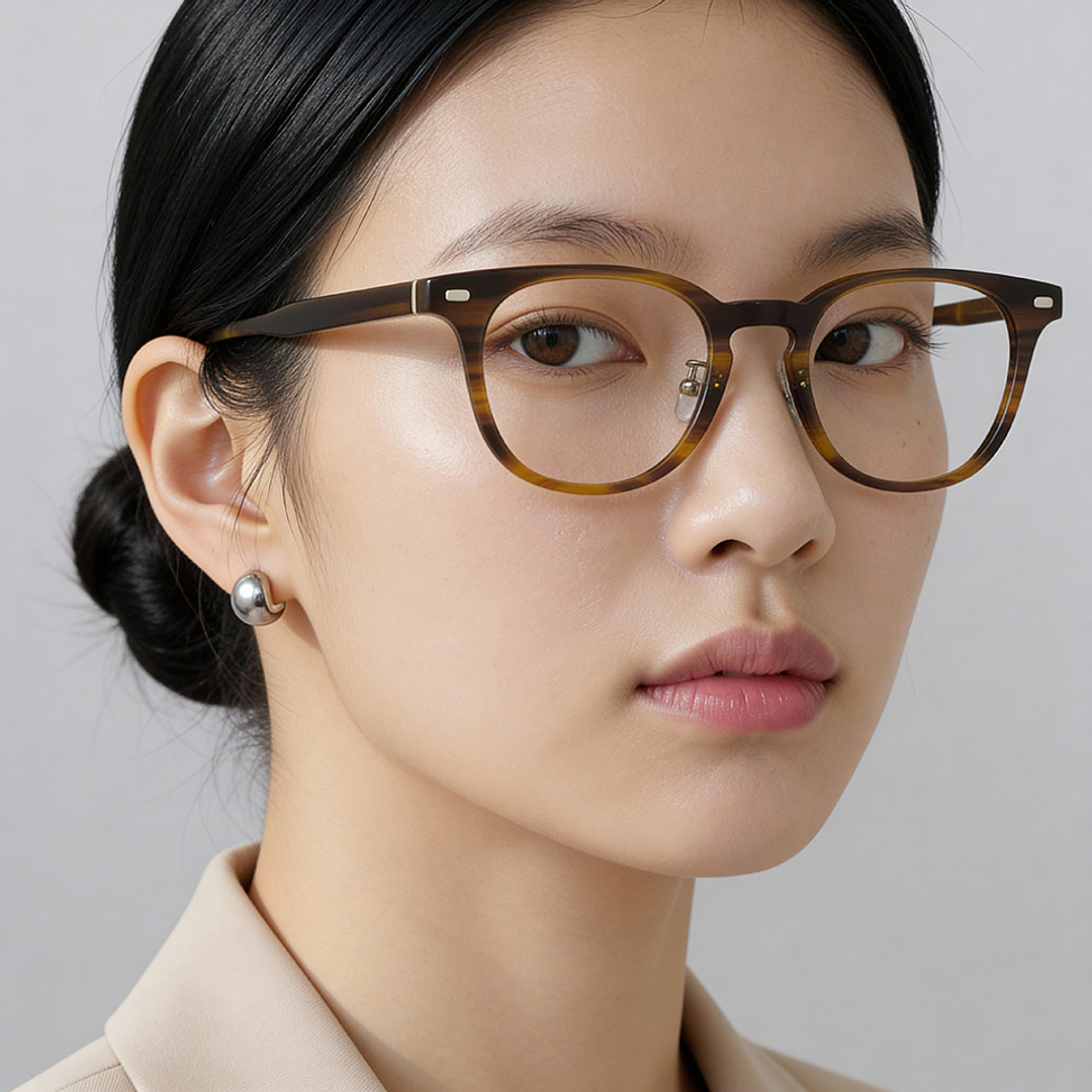 Lenskart Tortoise Full Rim Round right side