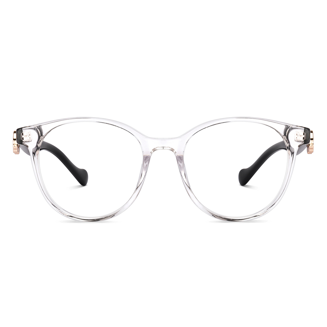Lenskart Crystal Transparent Full Rim Round right side