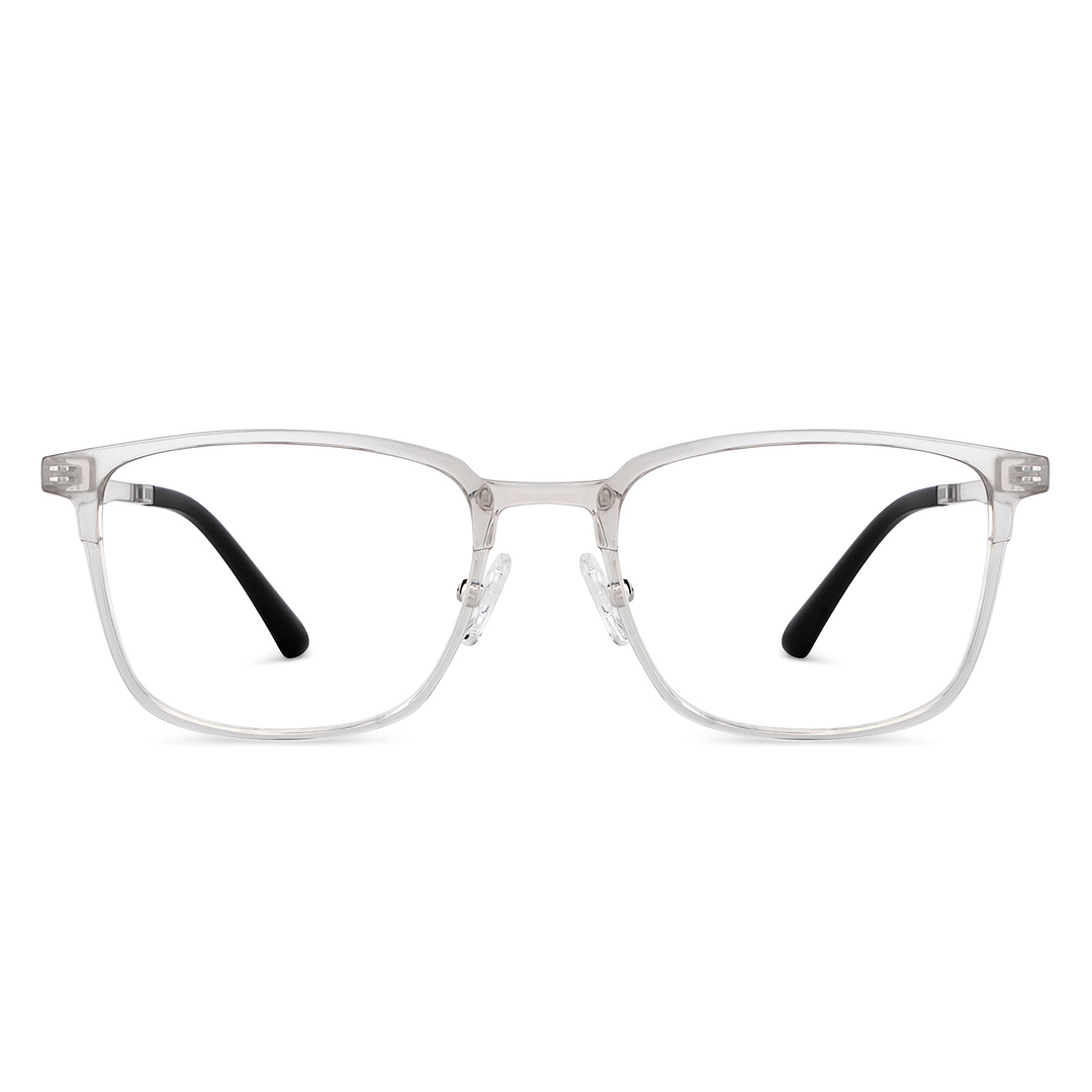 Lenskart Air Crystal Transparent Full Rim Square right side
