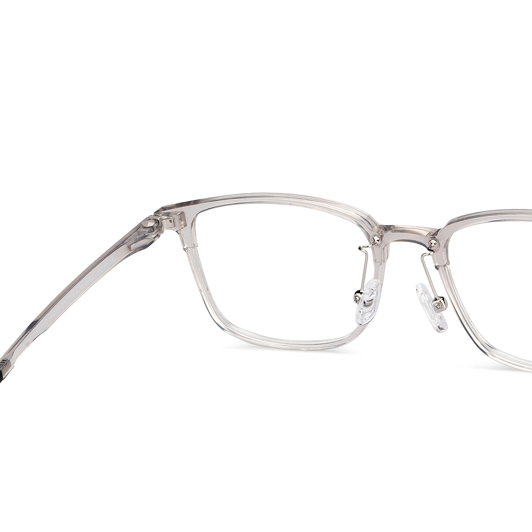 Lenskart Air Crystal Transparent Full Rim Square right side