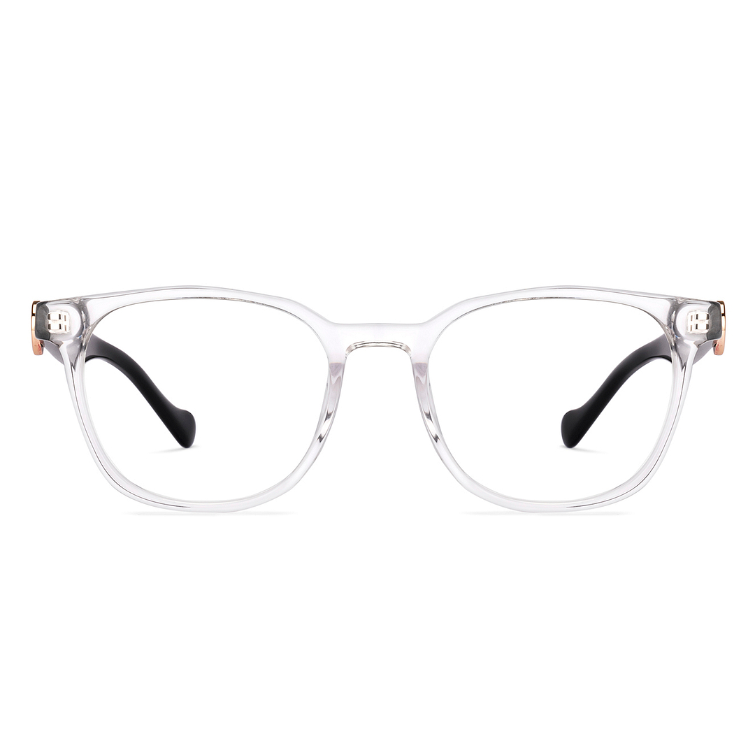 Lenskart Crystal Transparent Full Rim Square right side