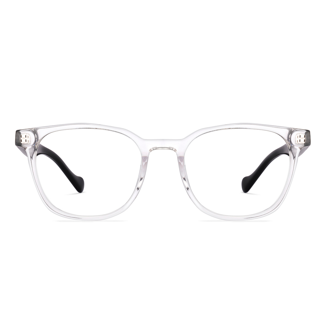 Lenskart Crystal Transparent Full Rim Square left side
