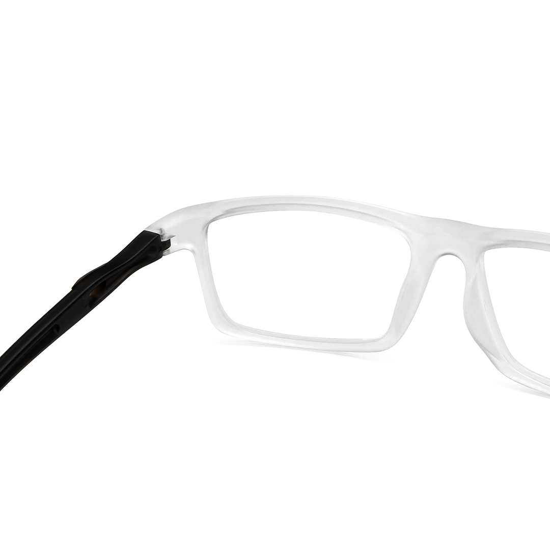 Lenskart Air Online Crystal Transparent Full Rim Rectangle right side