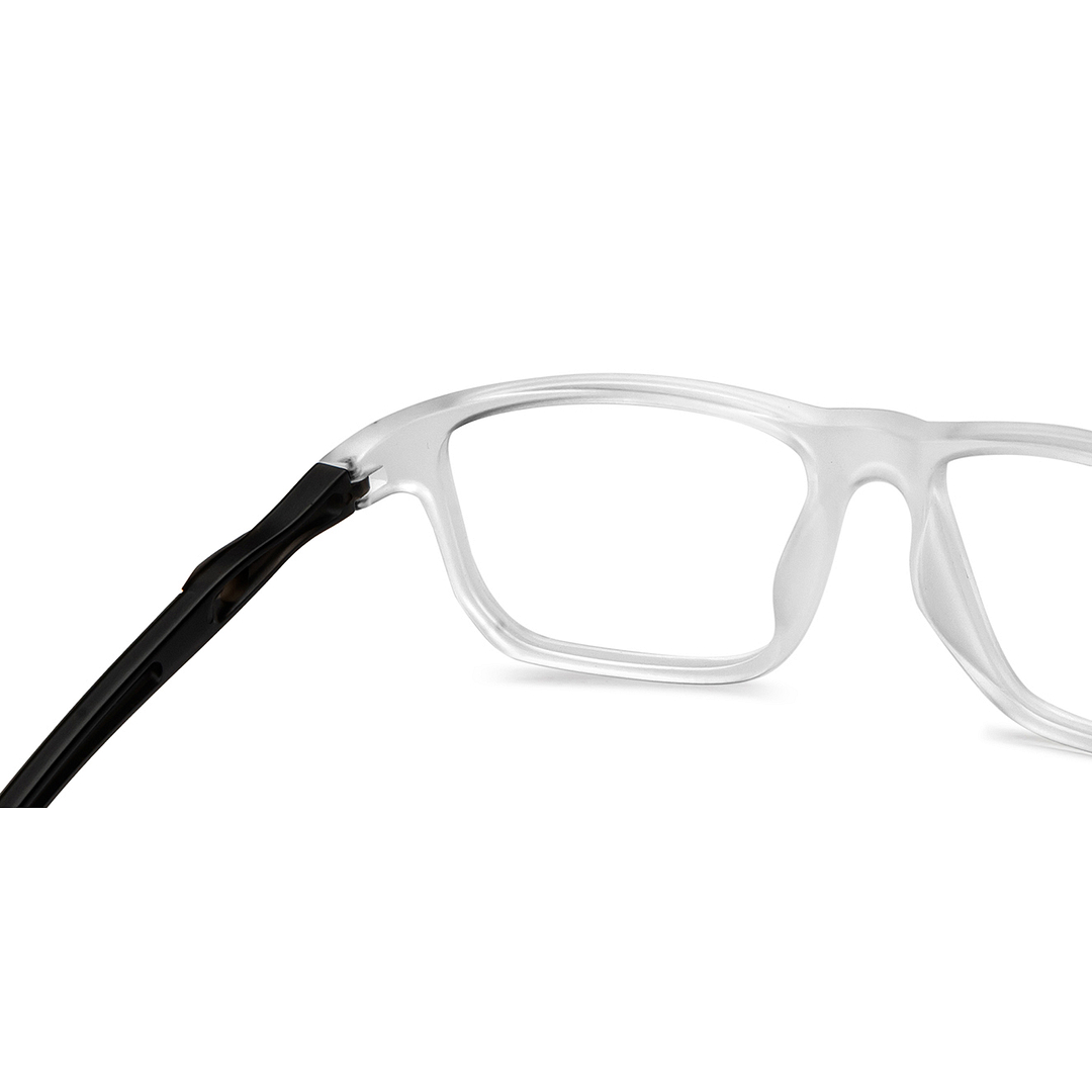 Lenskart Air Online Crystal Transparent Full Rim Rectangle right side