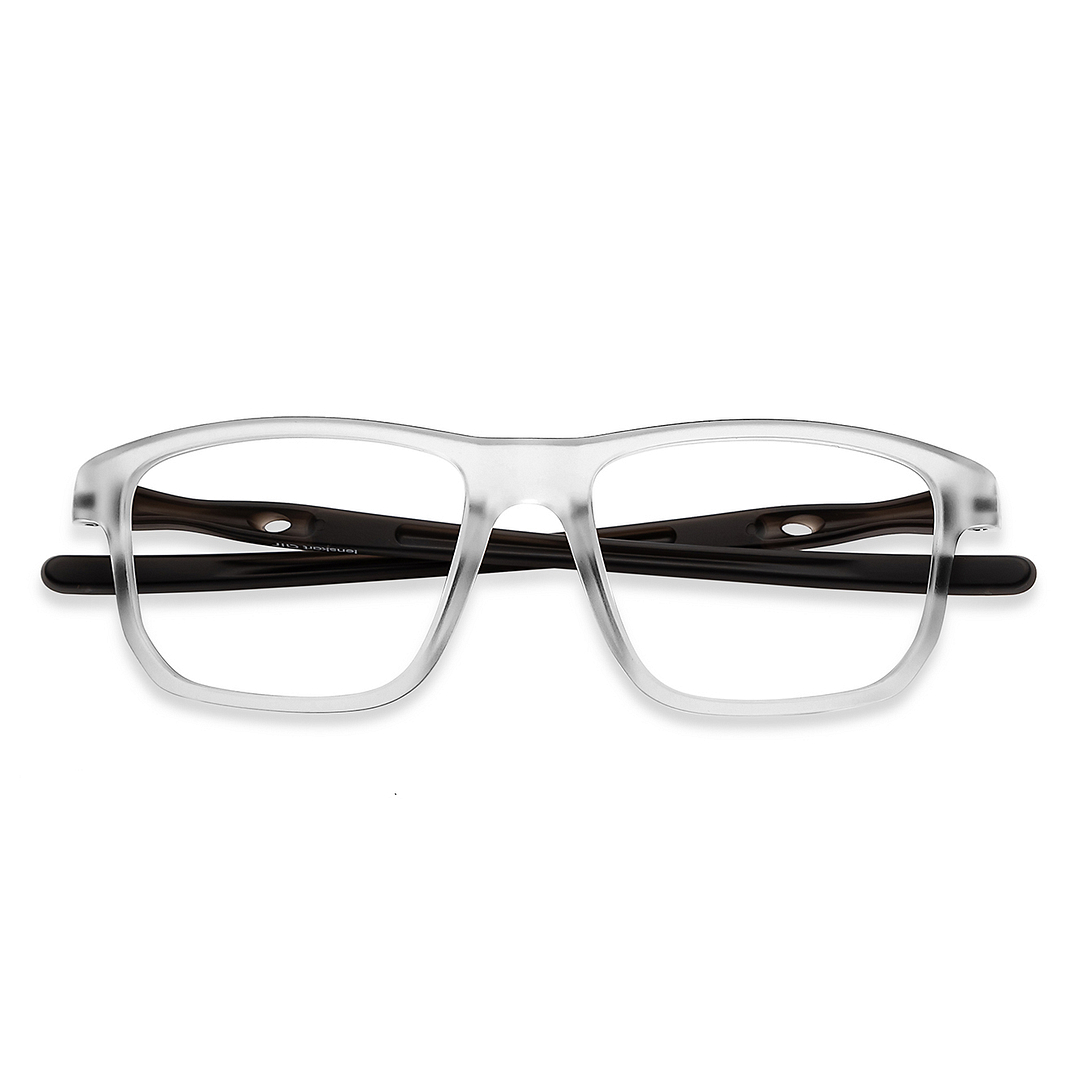 Lenskart Air Online Crystal Transparent Full Rim Rectangle left side