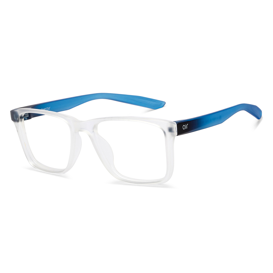 Lenskart Air Crystal Transparent Full Rim Square right side