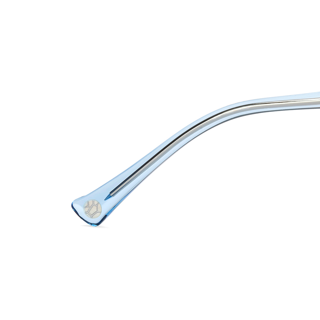 Lenskart Crystal Transparent Full Rim Square right side