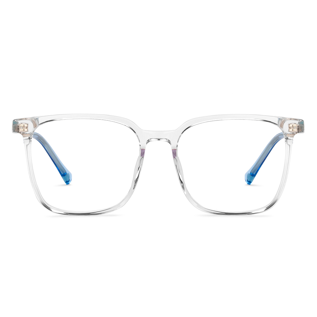 Lenskart Crystal Transparent Full Rim Square right side