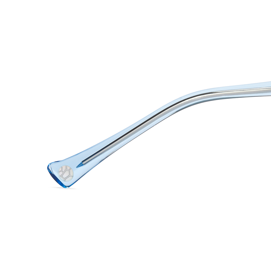 Lenskart Crystal Transparent Full Rim Square right side