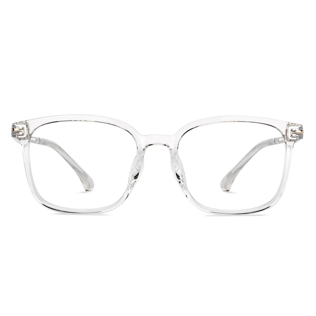 Lenskart Air Crystal Transparent Full Rim Square right side