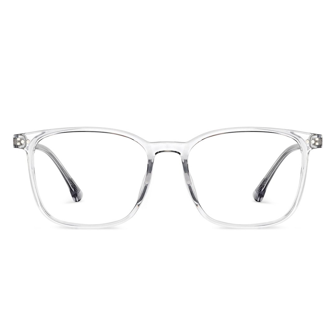 Lenskart Air Crystal Transparent Full Rim Square right side