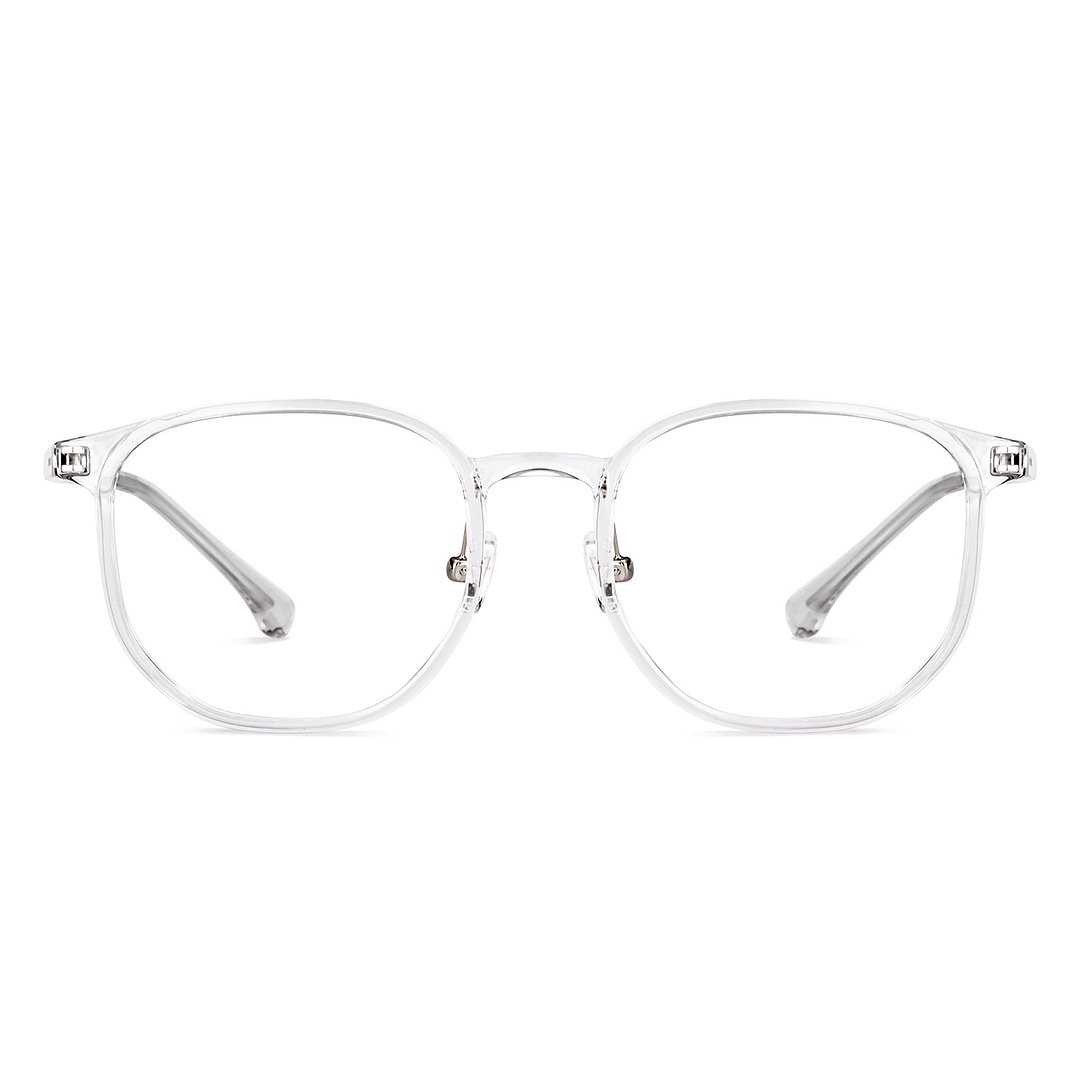 Lenskart Crystal Transparent Full Rim Square right side