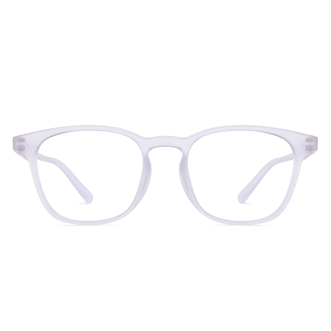 Lenskart Hustlr Crystal Transparent Full Rim Square right side
