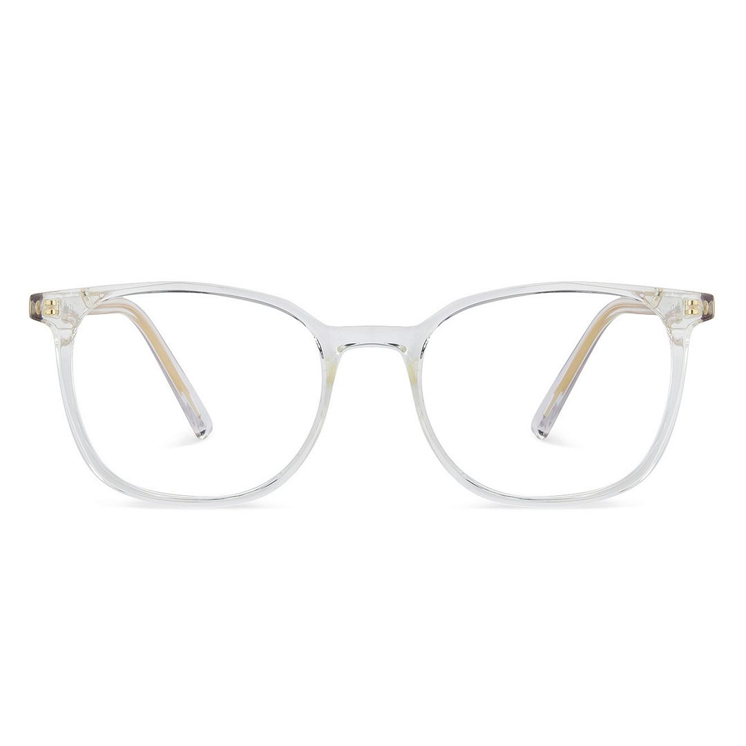 Lenskart Air LA Crystal Transparent Full Rim Square right side