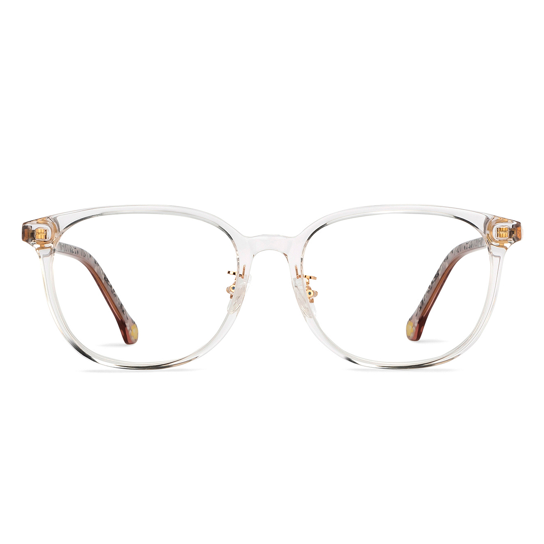 Lenskart Crystal Transparent Full Rim Square right side