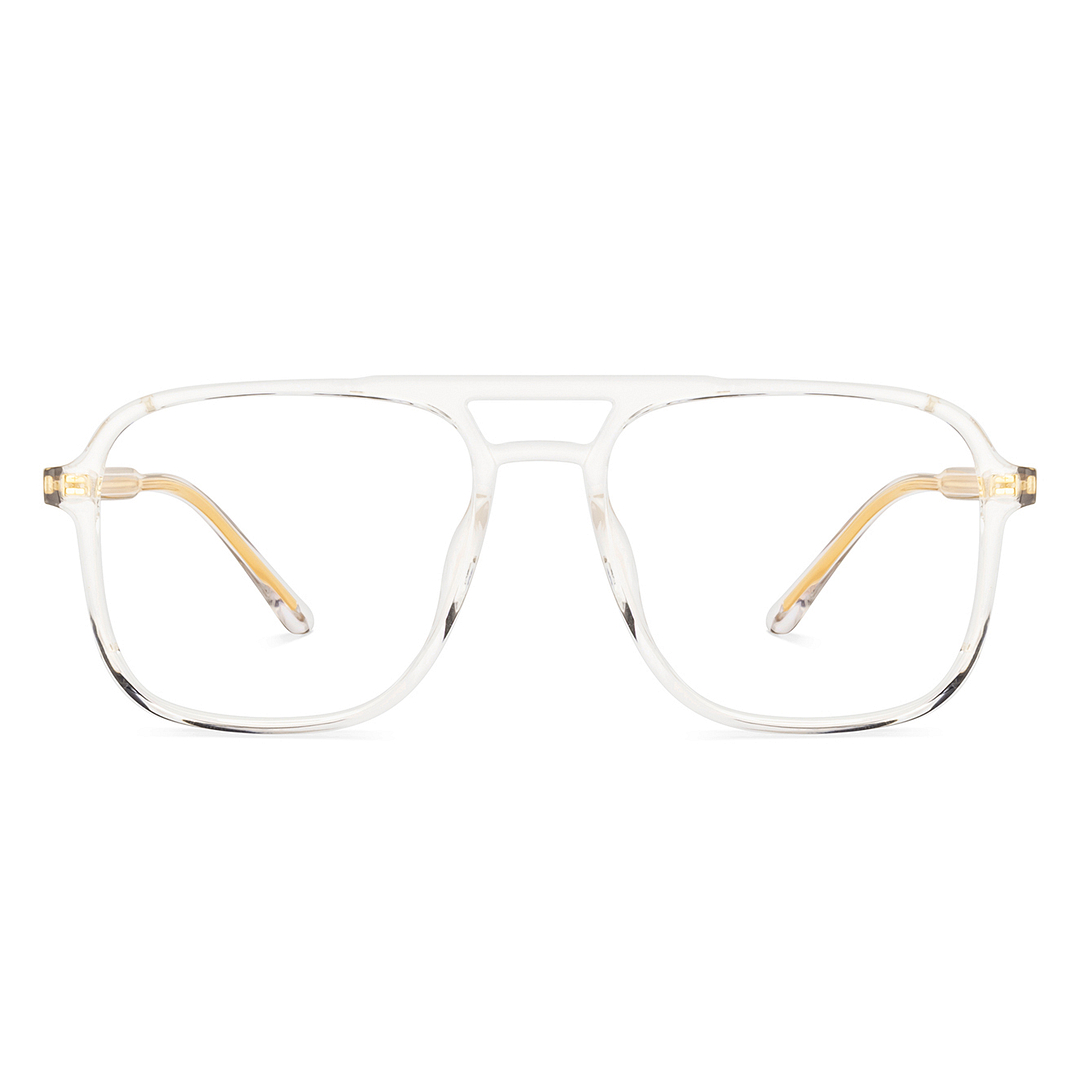 Lenskart Air Crystal Transparent Full Rim Square right side
