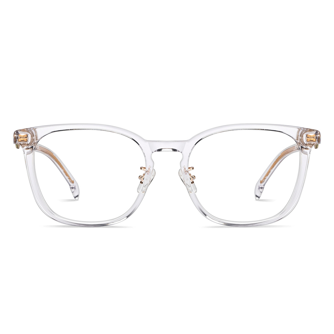 Lenskart Crystal Transparent Full Rim Square right side