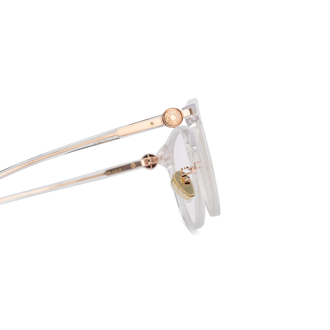 Lenskart Crystal Transparent Full Rim Cat Eye left side