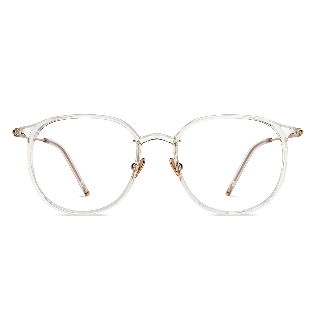 Lenskart Crystal Transparent Full Rim Round right side