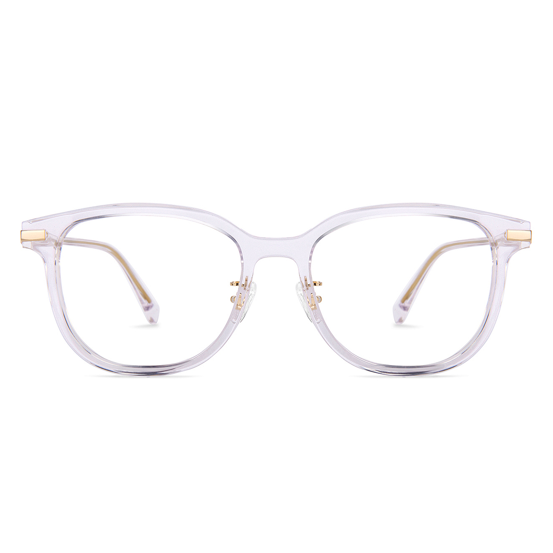Lenskart Crystal Transparent Full Rim Square right side