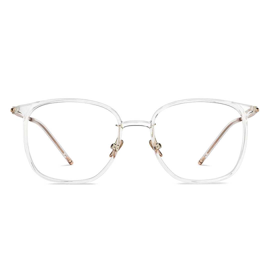 Lenskart Crystal Transparent Full Rim Square right side