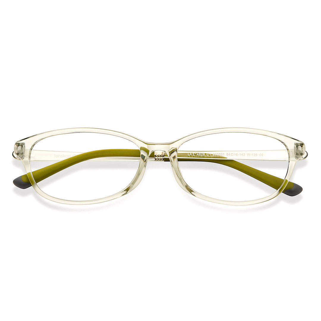 Lenskart Air Online Crystal Transparent Full Rim Rectangle left side