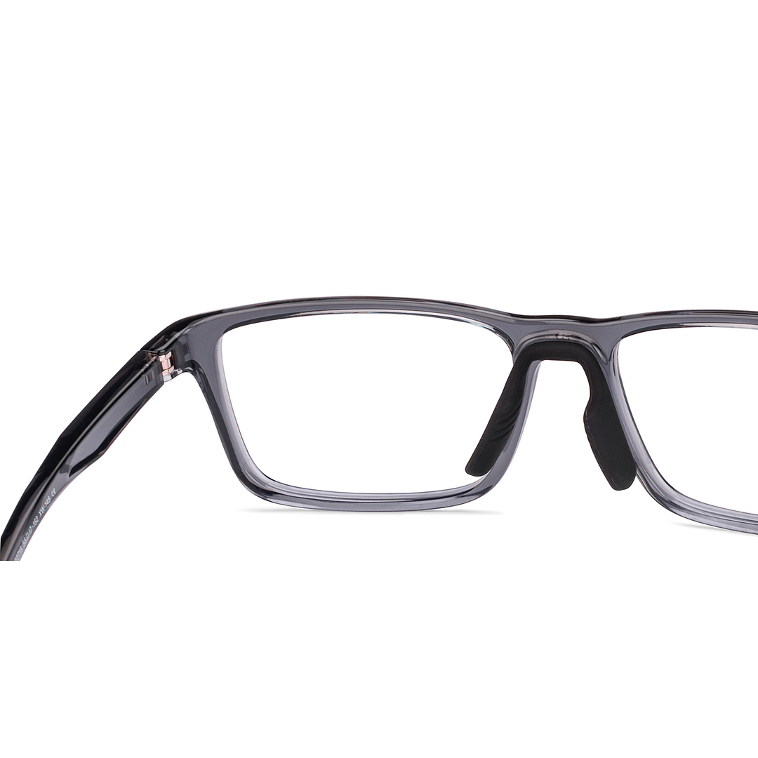 Lenskart Gray Transparent Full Rim Rectangle right side