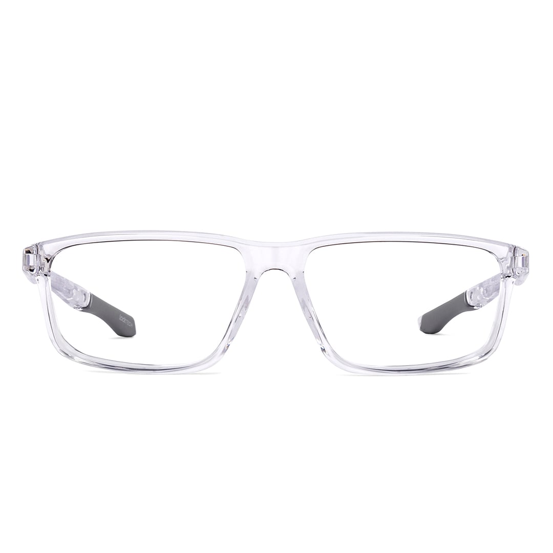 Lenskart Air Online Crystal Transparent Full Rim Rectangle right side
