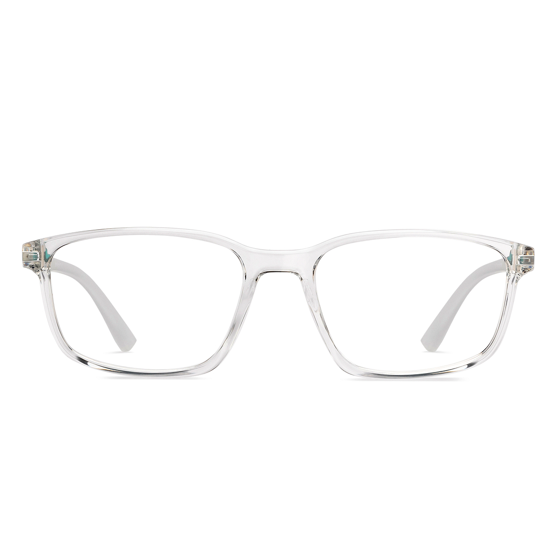 Lenskart Air Crystal Transparent Full Rim Rectangle right side