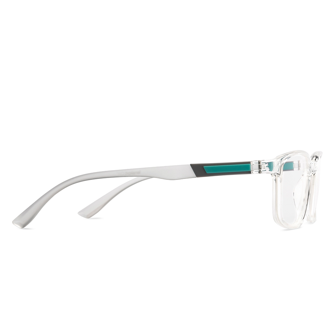 Lenskart Air Crystal Transparent Full Rim Rectangle right side