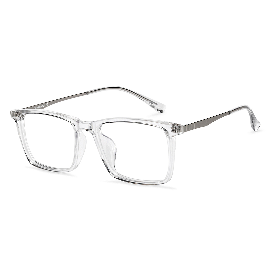 Lenskart Air Online Crystal Transparent Full Rim Rectangle right side
