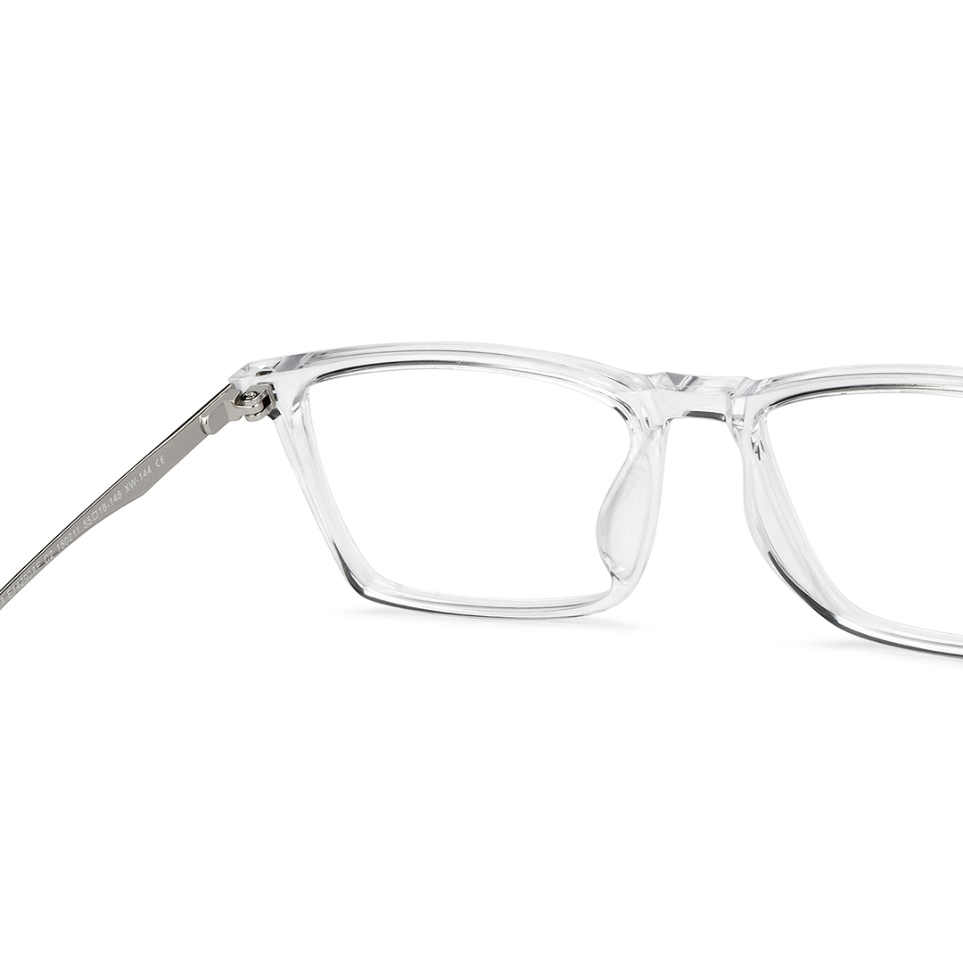 Lenskart Air Online Crystal Transparent Full Rim Rectangle right side