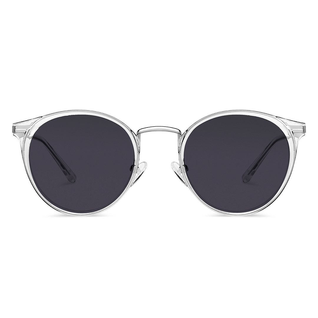 Lenskart Air Silver Full Rim Round right side