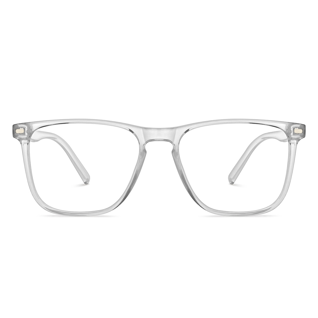 Lenskart Air Online Crystal Transparent Full Rim Square right side