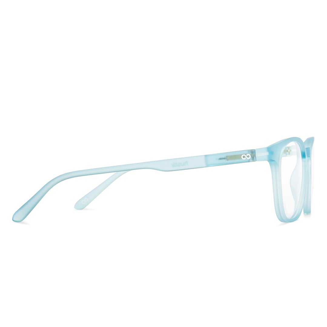 Lenskart Hustlr Turquoise Full Rim Square left side