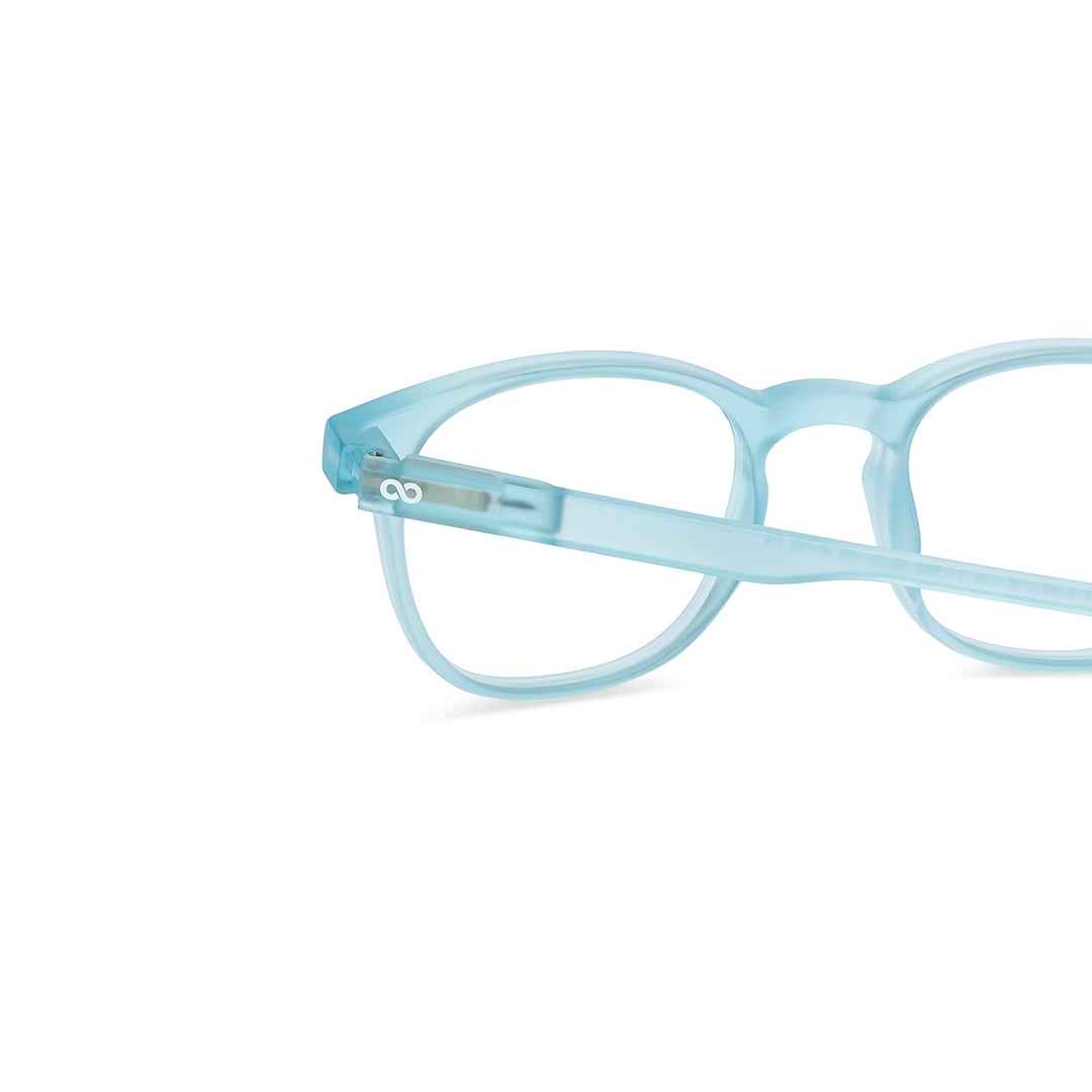 Lenskart Hustlr Turquoise Full Rim Square left side