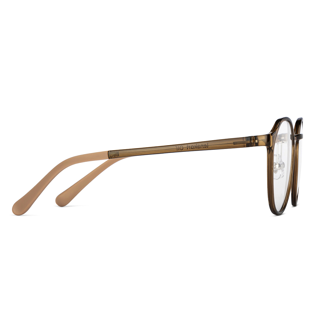 Lenskart Air Online Violet Full Rim Round left side