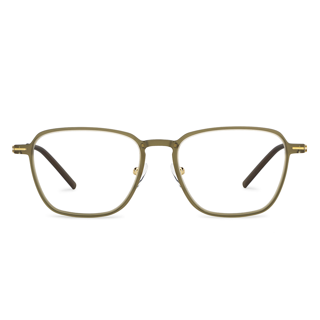 Lenskart Air Bottle Green Full Rim Square right side