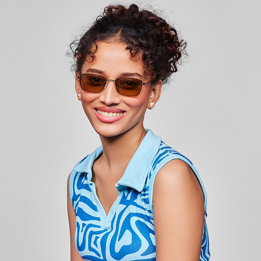 Vincent Chase Online Black Full Rim Rectangle left side