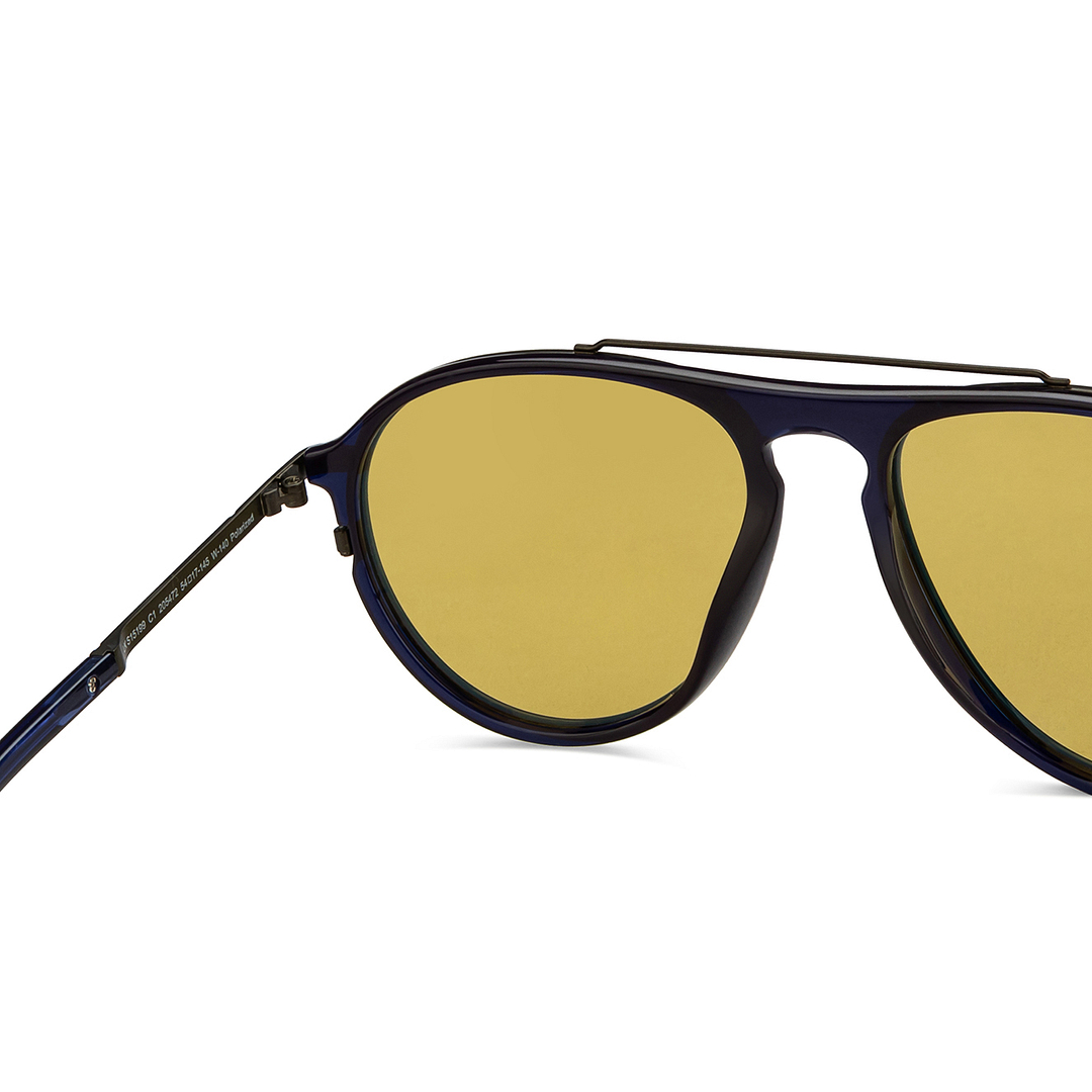 Lenskart Studio Online Black Full Rim Aviator right side