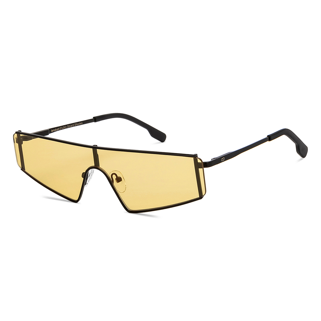 Lenskart Studio Online Black Full Rim Geometric left side